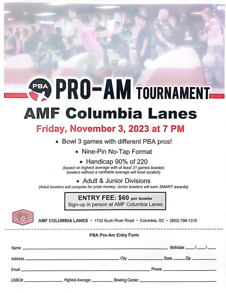 PBA ProAM Bowling Tournament Southern TNBA & USBC Bowling