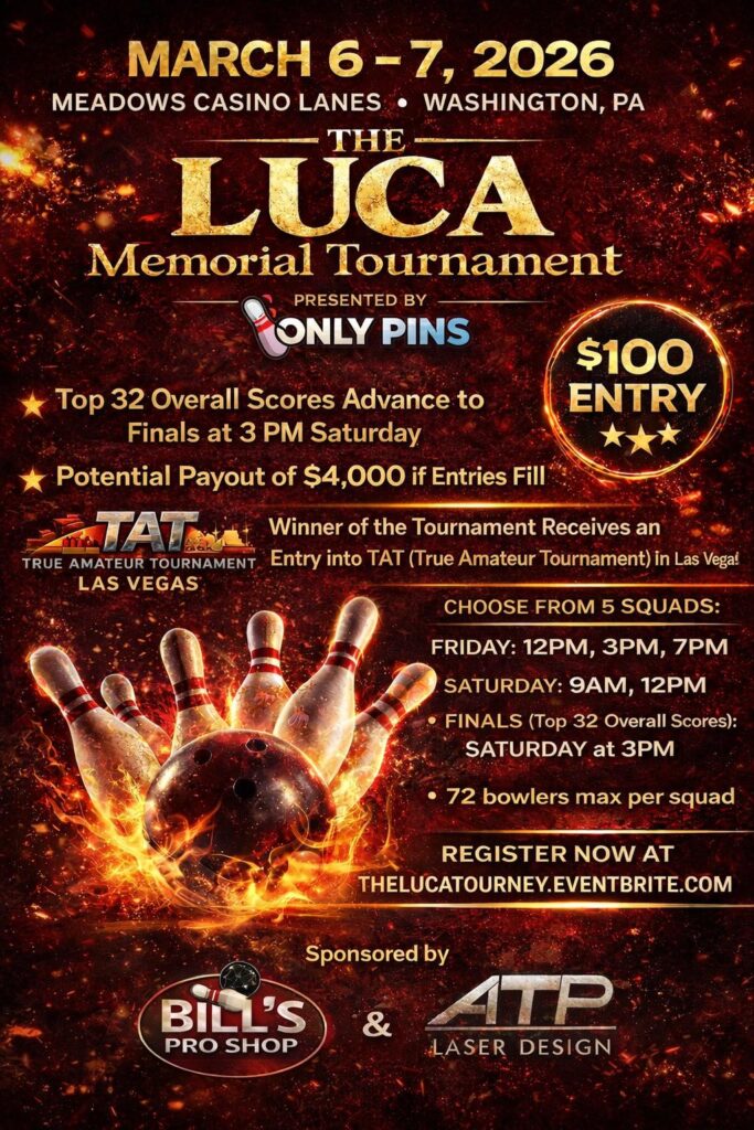 Only Pins The LUCA Memorial Bowling Tournament