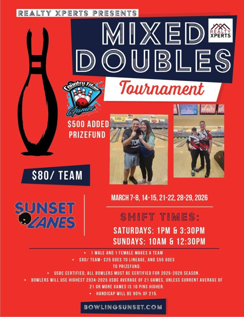 Realty Xperts Mixed Doubles Bowling Tournament